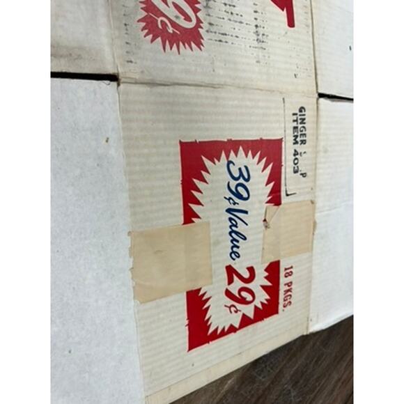 RARE!! Vintage, Roberts Cookies 29 cents, Antique Box? - Picture 14 of 15